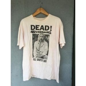 90s Kurt Cobain Tshirt White